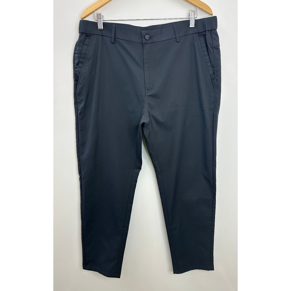 Jack Archer Jetsetter Tech Pant Slim Fit 36 x 28 Space Black Performance Stretch - Picture 11 of 11
